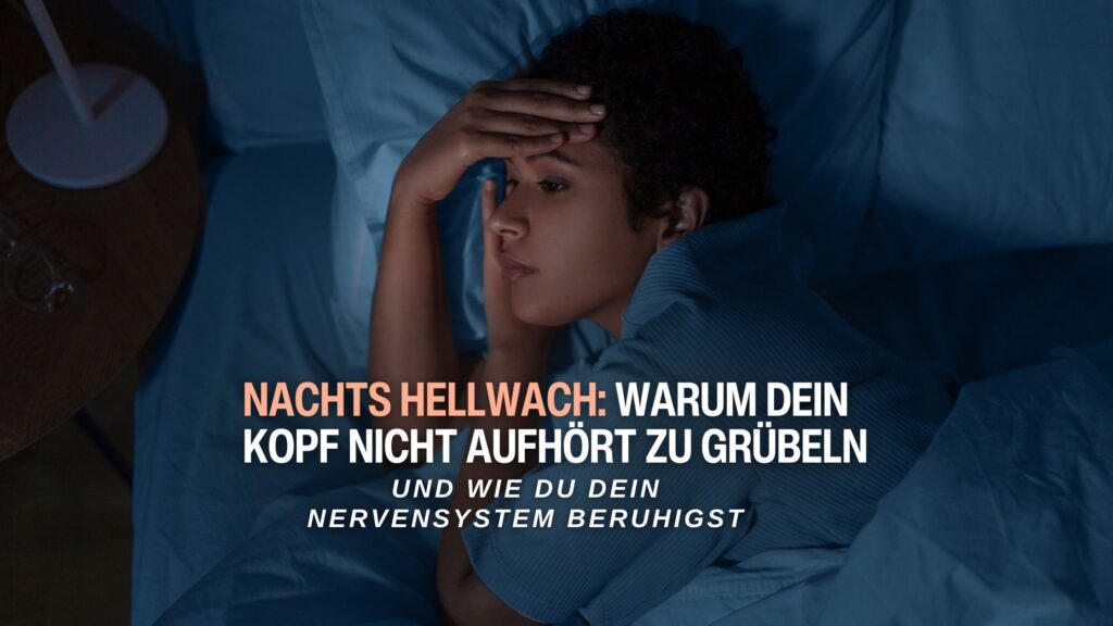 Hilfe gegen nächtliches Gedankenkarussell bei Beziehungsproblemen.